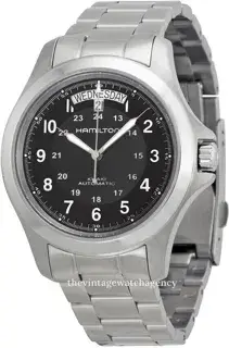 Hamilton Hamilton Khaki Field H64455133 40mm Stainless steel Black