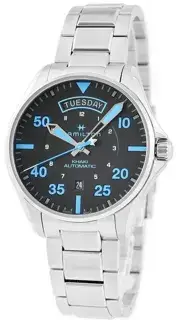 Hamilton Hamilton Khaki Aviation H64625131 42mm Stainless steel Black