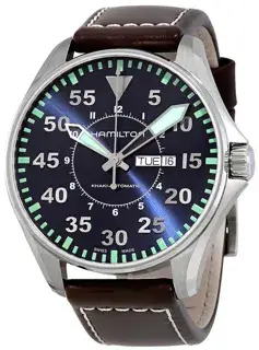 Hamilton Hamilton Khaki Aviation H64715545 46mm Stainless steel Blue