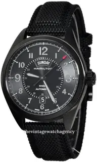 Hamilton Hamilton Khaki Field H70695735 42mm Stainless steel Black