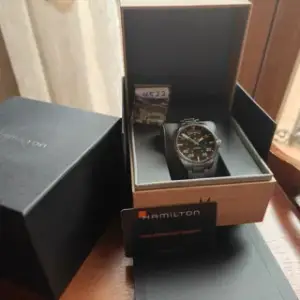 Hamilton Hamilton Khaki Aviation H64645131 42mm Stainless steel Black