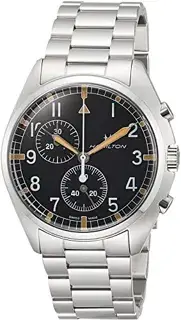 Hamilton Hamilton Khaki Aviation H76522131 41mm Stainless steel Black