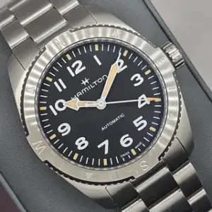 Hamilton Hamilton Khaki Field H70225130 37mm Stainless steel Black