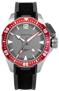 Hamilton Hamilton Khaki Navy H77805380 46mm Titanium Gray