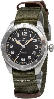 Hamilton Hamilton Khaki Field H70315931 41mm Stainless steel Black