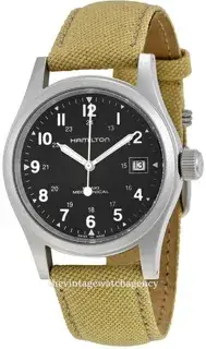 Hamilton Hamilton Khaki Field H69439933 38mm Stainless steel Black