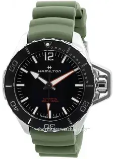 Hamilton Hamilton Khaki Navy H77825331 46mm Stainless steel Black