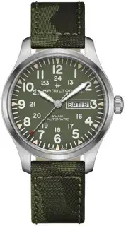 Hamilton Hamilton Khaki Field H70535061 42mm Stainless steel Green