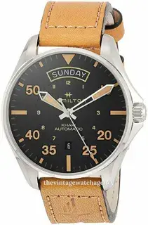 Hamilton Hamilton Khaki Aviation H64645531 42mm Stainless steel Black