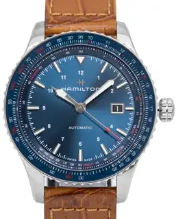 Hamilton Hamilton Khaki Aviation H76645540 42mm Stainless steel Blue