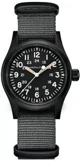 Hamilton Hamilton Khaki Field H69409930 38mm Stainless steel Black
