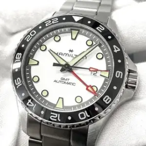 Hamilton Hamilton Khaki Navy H82555150 43mm Stainless steel Silver, Price & Market Data