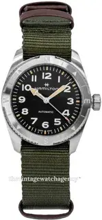 Hamilton Hamilton Khaki Field H70225931 37mm Stainless steel Black