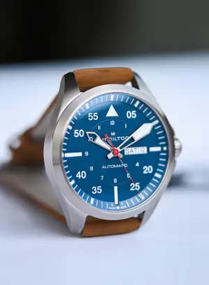Hamilton Khaki Aviation Pilot Air Glaciers Titanium Special Edition
