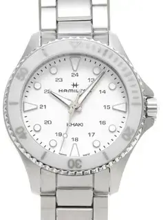Hamilton Hamilton Khaki Navy H82221110 37mm Stainless steel White