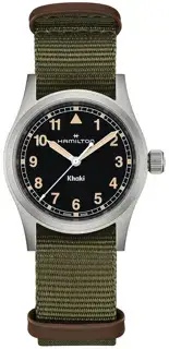 Hamilton Hamilton Khaki Field H69301930 33mm Stainless steel Black