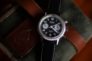 Hanhart 417 ES 1954 Flyback Reverse Panda 39