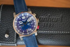 Hanhart Primus Nautic Pilot Bronze Chronograph