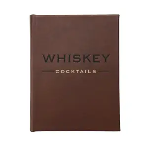 Hemel Whiskey Cocktails / Hand Bound Leather Book