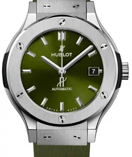 Hublot Hublot Classic Fusion 565.NX.8970.RX 38mm Titanium Green