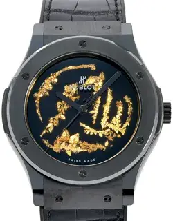 Hublot Hublot Classic Fusion 511.CX.0660.LR 45mm Ceramic Black and Golden