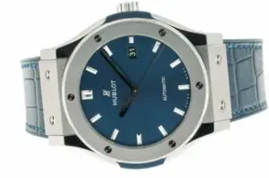 Hublot Hublot Classic Fusion Blue 542.NX.7170.LR 42mm Titanium Blue