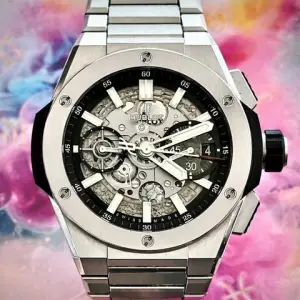 Hublot Hublot Big Bang IntegratedIntegral Skeleton Dial • Integrated Titanium • Full Set