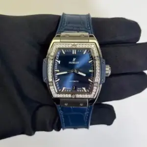 Hublot Hublot Spirit of Big Bang 665.NX.7170.LR.1204 39mm Titanium Blue