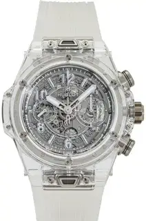 Hublot Hublot Big Bang 411.JX.4802.RT 45mm Titanium and Sapphire and Resin Skeletonized