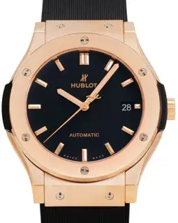 Hublot Hublot Classic Fusion 511.OX.1181.RX 45mm Yellow gold Black