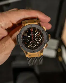 Hublot Hublot Big Bang 301.PT.130.RX 44mm 18K King Gold Black