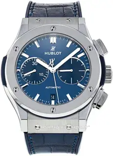 Hublot Hublot Classic Fusion 521.NX.7170.LR 45mm Titanium Blue