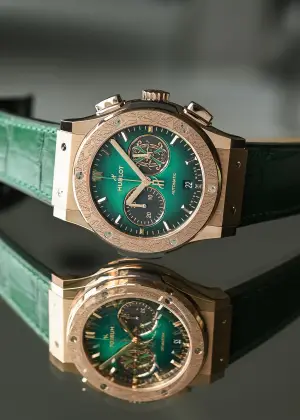 Hublot Classic Fusion Chronograph Arturo Fuente King Gold