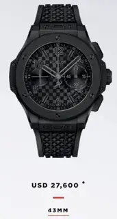 Hublot Hublot Big Bang 43mm Ceramic and Titanium Black