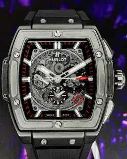 Hublot Hublot Spirit of Big Bang 601.CI.0173.RX 45mm Ceramic Skeletonized