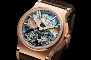 Hysek Verdict 46mm Double Tourbillon Sapphire Dial