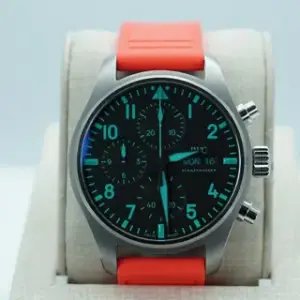 IWC IWC Pilots Watch IW3881-14 41mm Titanium Black