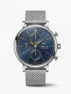 IWC IWC Portofino IW391036 42mm Stainless steel Blue