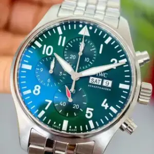 IWC IWC Pilot IW378006 43mm Stainless steel Green