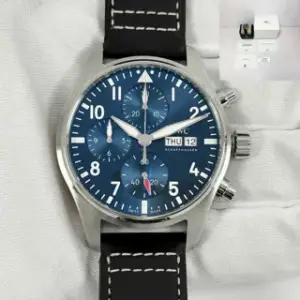 IWC IWC Pilots IW3881-01 41mm Stainless steel Blue