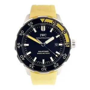 IWC IWC Aquatimer Automatic 2000Stainless Steel Black Dial 44mm Automatic Men’s Watch IW356810