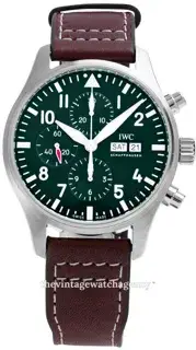 IWC IWC Pilot IW377726 43mm Stainless steel Green