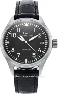 IWC IWC Pilot IW325601 34mm Stainless steel Black
