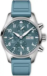 IWC IWC Pilots Watch IW388117 41mm Stainless steel Blue