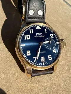 IWC IWC Big Pilot IW500909 46mm Rose gold Blue