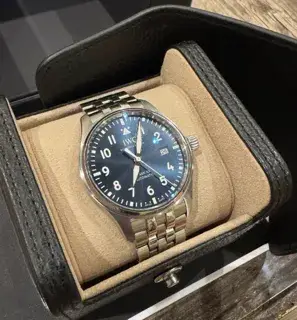IWC IWC Pilot IW328203 Stainless steel Blue