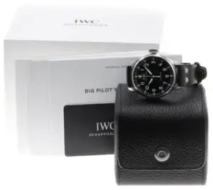 IWC IWC Big Pilot IW329303 43mm Stainless steel Blue, Price & Market Data
