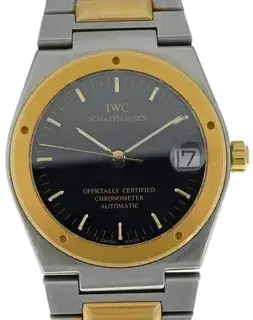 IWC IWC Ingenieur IW3521 34mm Yellow gold and Stainless steel Black