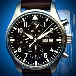 IWC IWC Pilot IW377713 43mm Stainless steel Brown