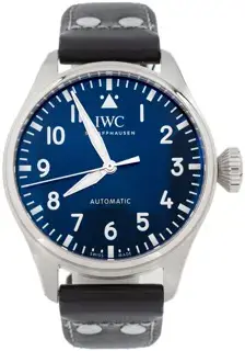 IWC IWC Big Pilot IW329303 43mm Stainless steel Blue, Price & Market Data